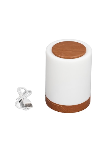 Dokunmatik Gece Lambası Usb Şarj Zamanlaması Rgb Renk Değiştiren Asılabilir Led Sıcak Ortam Lambası Yatak Odası Kampı İçin Diğer