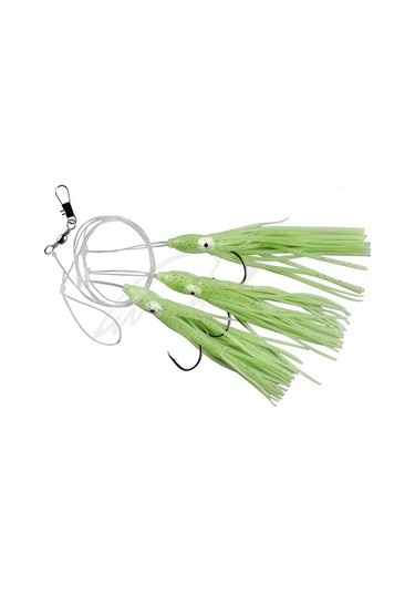 Spro Octopus Rig Fluo 3 Iğneli Köstek  6/0