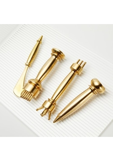 Bloomnest H Tipi Meridyen Masaj Sopası, Akupunktur Kalemi, Çok Renkli, 1julgr Çok Renkli