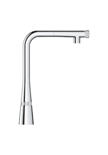 Grohe Eviye Bataryası Spiralli Smartcontrol Zedra Krom - 31593002