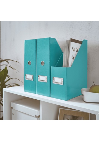 Leitz Wow C&s Karton Kutu Klasör Metalik Buz Mavisi 60470051