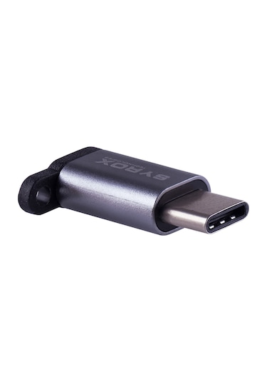 Micro Usb Giriş Type-C Uç Şarj Çıkış Dönüştürücü Syrox Dt14