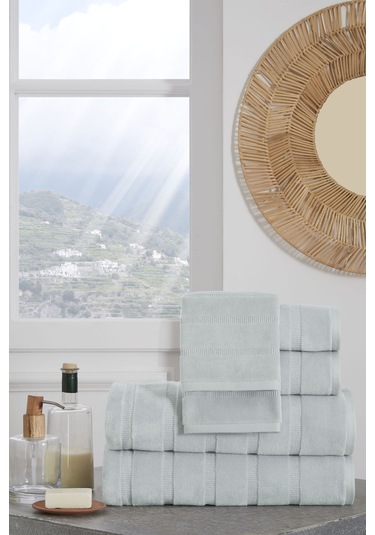 Sadem Organik Stripe Mutfak Ve Kurulama Havlusu 30x50 Cm Yeşil