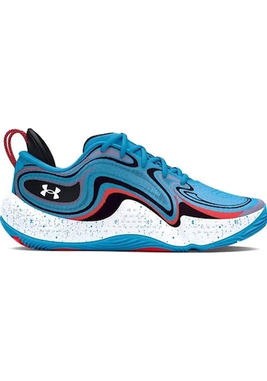Under Armour Ua Spawn 6 Mm Erkek Basketbol Ayakkabısı 3027259-400 Mavi-mavi Mavi