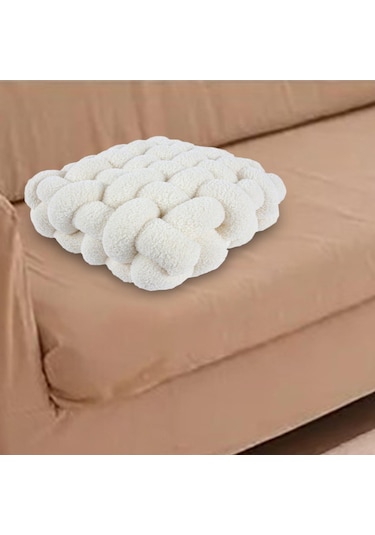 Suntek Modern Düğüm Yastık Yumuşak Mat Cafe Yatak Odası