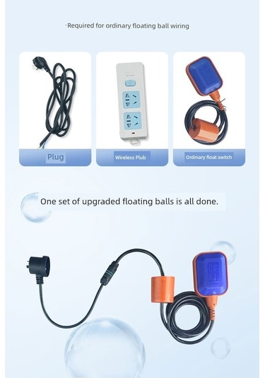 Trendooze Şamandıra Sıvı Seviye A Sınıfı Kablosuz Drenaj 3m Um56129-3 Yurt Dışından