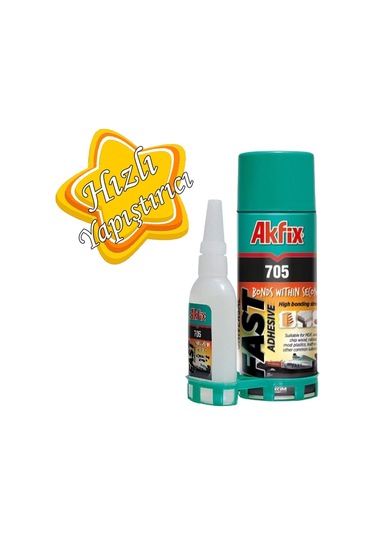 Hızlı Yapıştırıcı Şeffaf Güçlü 200 Ml Sprey + 50 Gr Yapıştırıcı