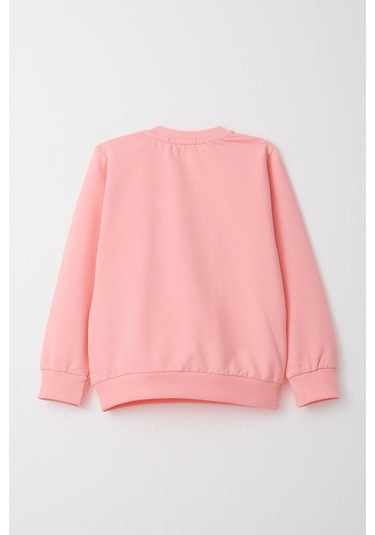 Breeze Kız Bebek Eşofman Takım Prenses Yazı Nakışlı 9 Ay-3 Yaş, Pembe Pembe