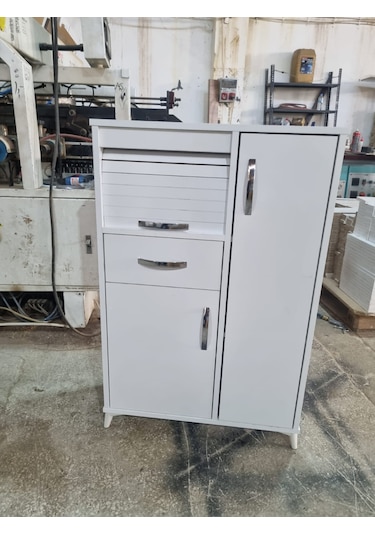 Kilerli Ekmek Dolabı Beyaz