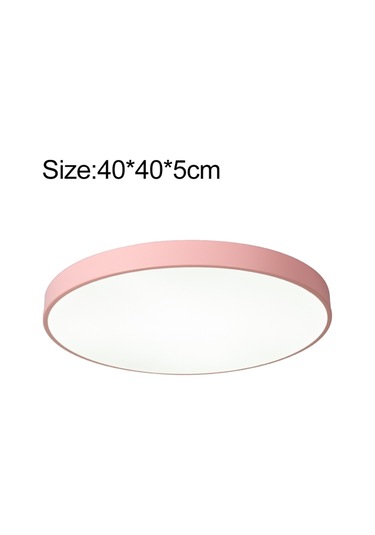 Macaron Yuvarlak Tavan Lambası, Basamaksız Karartma For 40cm Diğer Diğer