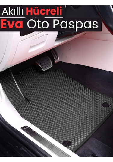 Skoda-fabia 4- 2021-2025 İçin Eva İç Paspas Takımı Metal Topukluk Hariç