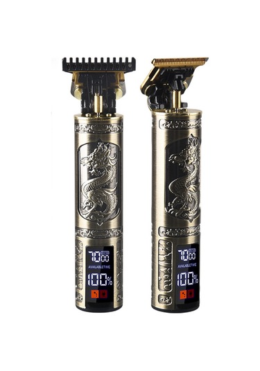 Bintech Vintage T9 LCD Ekranlı Saç Sakal Düzeltme Makinesi