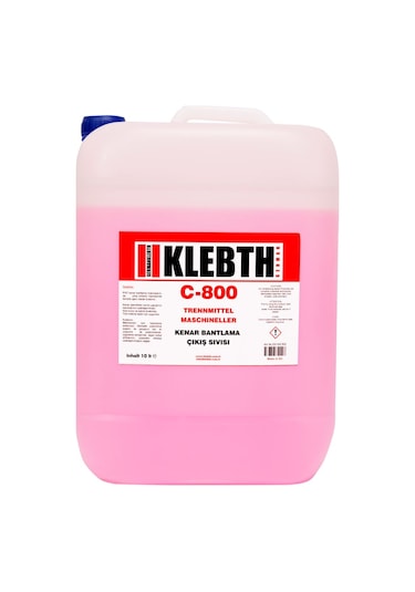 Klebth Kenar Bantlama Makinası Çıkış Temizleme Sıvısı 10l