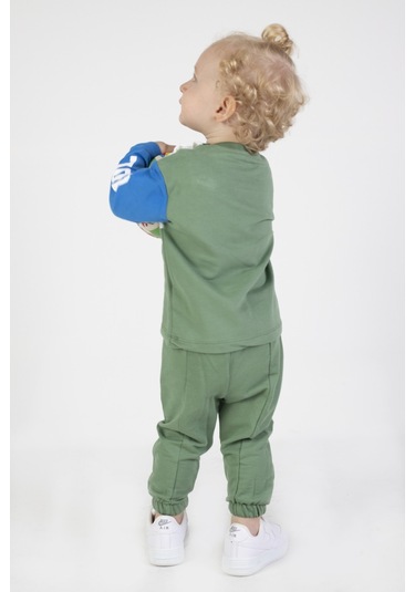 Harika Kids Erkek Bebek&çocuk İki İplik Kumaş Orta Kalınlıkta Örme Basic Alt Üst Eşofman Takımı 001