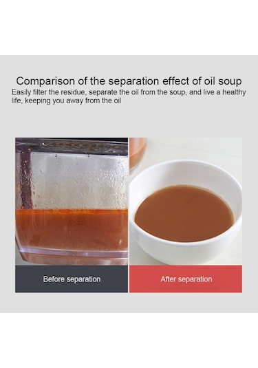 Sones Mutfak Çorbası Kalıntı Yağ Filtresi Filtreli Çorba Yağı Ayırıcı
