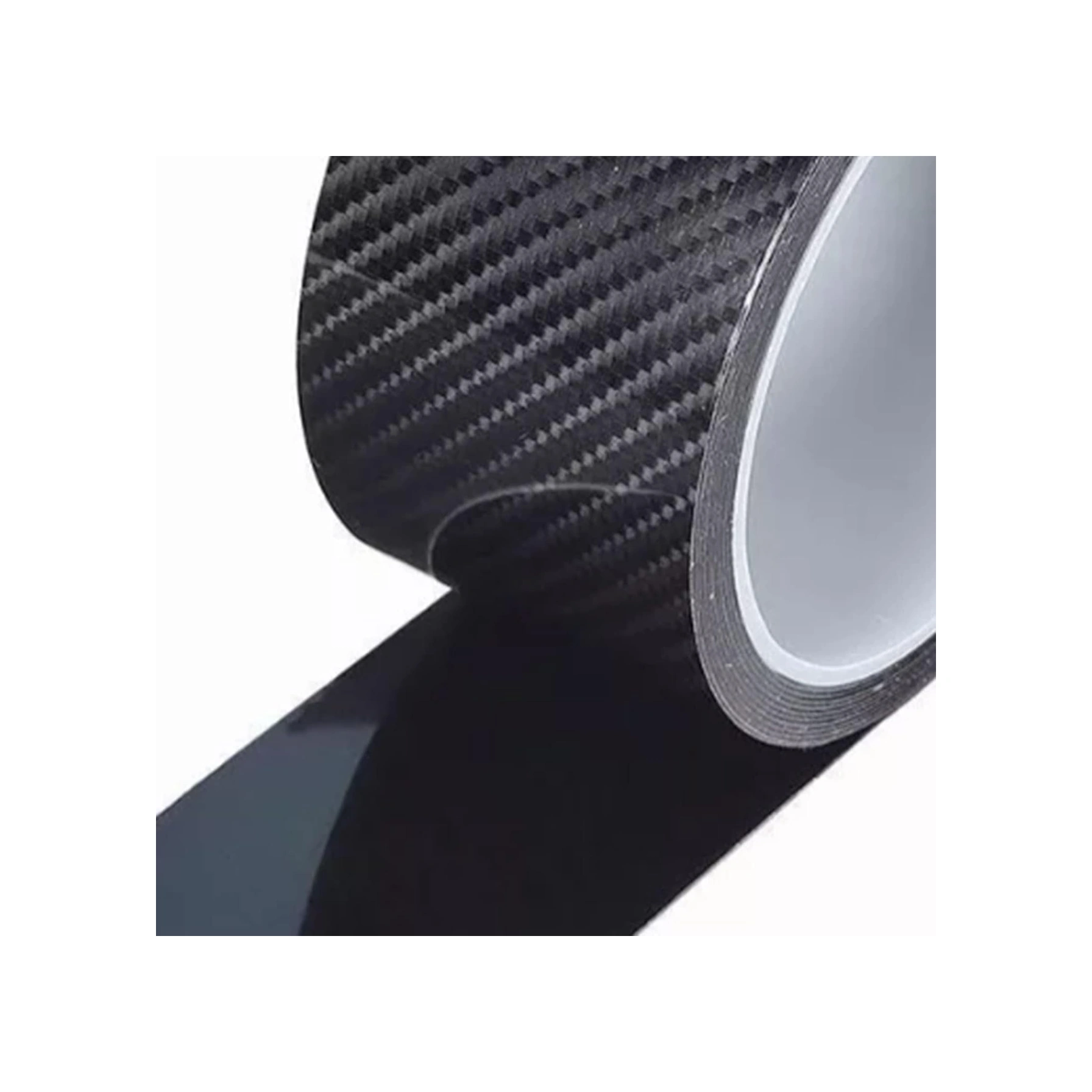 Kapı Eşiği Tampon Bagaj Koruma Folyosu Karbon Folyo 5cmx5m Siyah