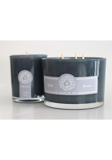 Kokulu Mum Soya Home In Joy Cam Set 450 G + 190 G Antrasit