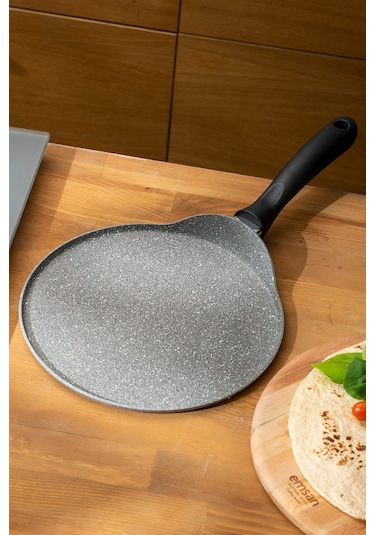 Emsan Rosa Granit Krep Tavası Gri