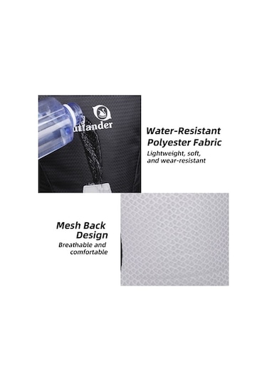 Maoyaya 12l Su Geçirmez Sırt Çantası: Koşu, Kamp & Günlük Kullanım İçin, Ayarlanabilir Kayış, Reflektif Detaylar, Nefes Alır. Siyah Siyah Maoyaya 12l Su Geçirmez Sırt Çantası: Koşu, Kamp & Günlük Kullanım İçin, Ayarlanabilir Kayış, Reflektif Detaylar, Nefes Alır. Siyah Siyah