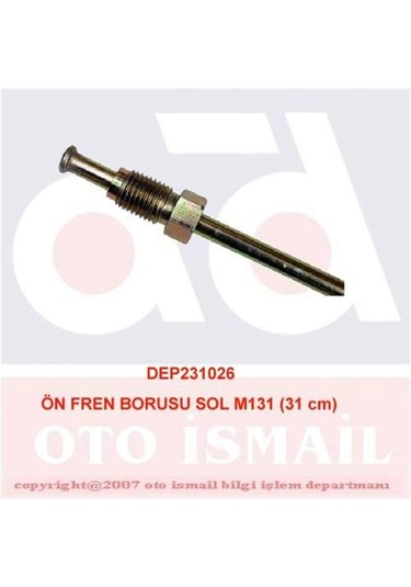 Depar Ön Fren Borusu Sol M131 31 Cm IS00-DEPAR 1026