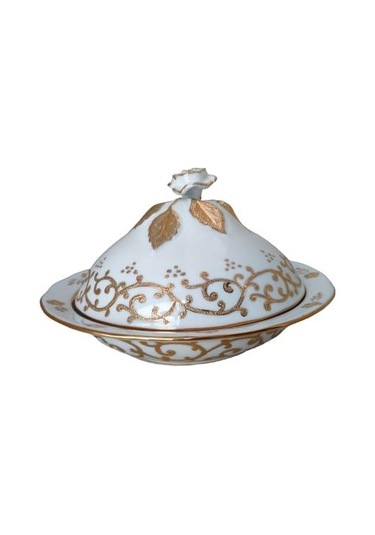 Kütahya Porselen Sultan Şekerlik Dekor No:3678 B.altın