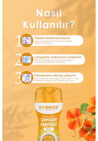 Clean Granül Çamaşır Parfümü & Çamaşır Yumuşatıcı Berlin 210 Gr Tekli
