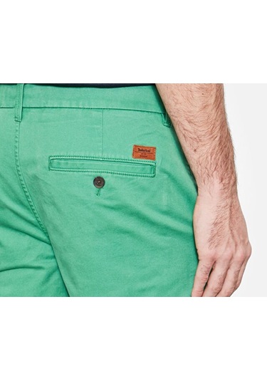 Timberland Yeşil Erkek Şortu A1kddj30 Squam Lake Stretch Chino Short Yeşil