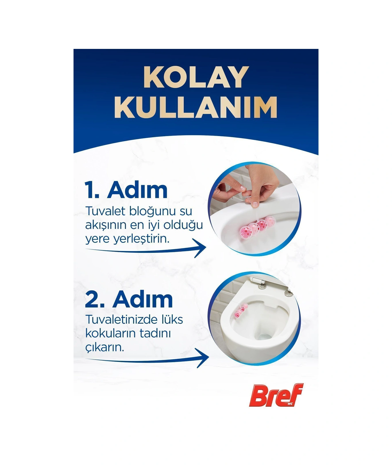 Deluxe Katı Tuvalet Bloğu 4 Adet Manolya Tekli 4'li Set