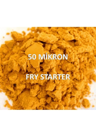 50 G Larva Yemi Fry Starter 50 Mikron Ultra İnce