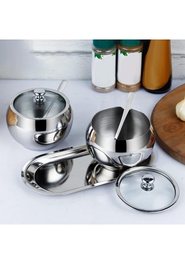 Suntek Magideal Tepsili Baharat Kavanozları 1 Parça