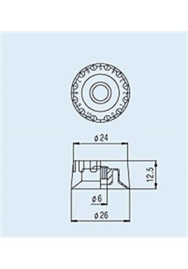 Me-tools 4kb1hbk Knob Siyah Renk