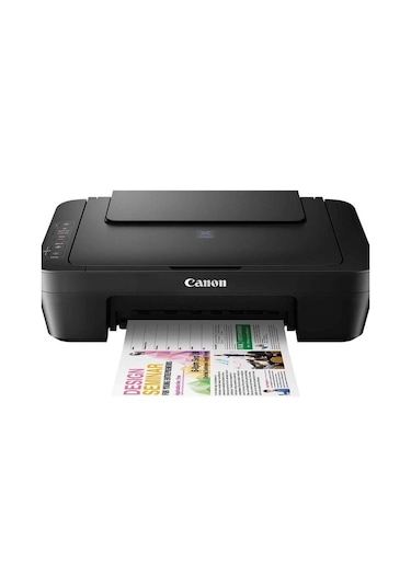 Canon Pixma E414 Çok Fonksiyonlu Yazıcı (Kolay Dolan Tıpalı Kartuşlu) + Xerox A4 Kağıt
