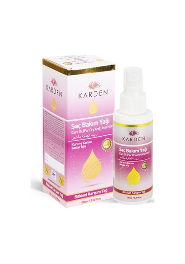 Karden Kuru Saçlar İçin Saç Bakım Yağı 100 ML