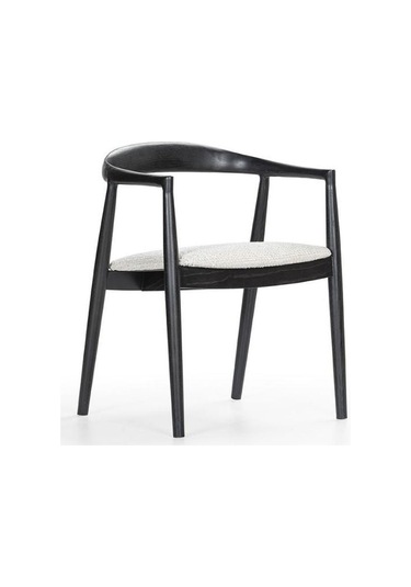 Kennedy Ahşap Sandalye Siyah