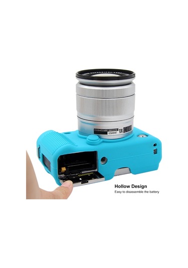 Puluz Soft Silicone Protective Case For Fujıfılm X-a3 / X-a10 Blue