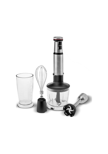 Karaca 9637B Quick Mix Hız Ayarlı 1300W El Blender Set Inox