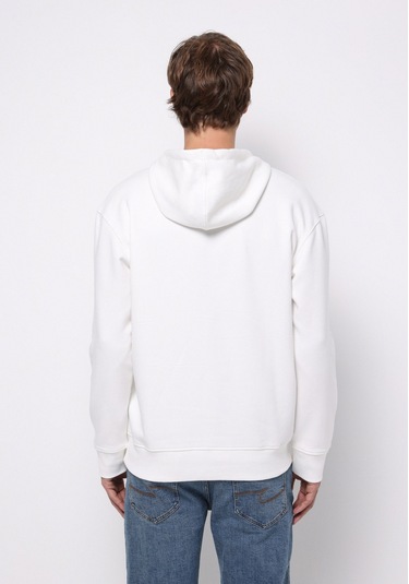 Colins Comfort Fit Erkek Beyaz Sweatshirt Cl1075715 Q1.v2 Wht Beyaz