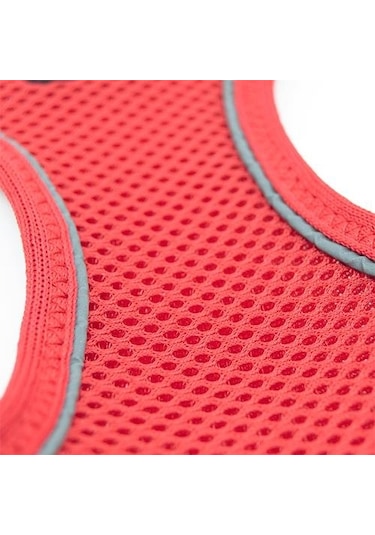 Tailpetz Air Mesh Harness Göğüs Tasması Neon Kırmızı Medium