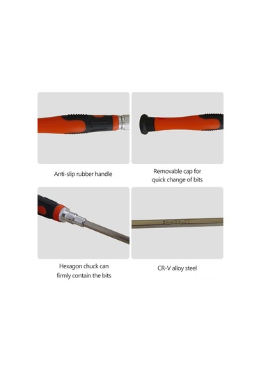 Suofeng 8 Fonksiyonlu Çok Amaçlı Tornavida Seti, Ev Tamir Aleti, 8 Farklı Uçlu Pratik Kullanım