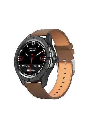 Smartwatch SK22 1.43" Akıllı Saat (İthalatçı Garantili) Deri + Silikon Kordon