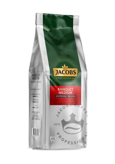 Jacobs Banquet Medium Espresso Beans Çekirdek Kahve 1 KG