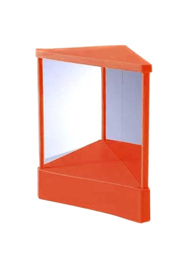 Suntek Geri Dönmeyen Ayna Kozmetik Aynası Yüz L-Turuncu