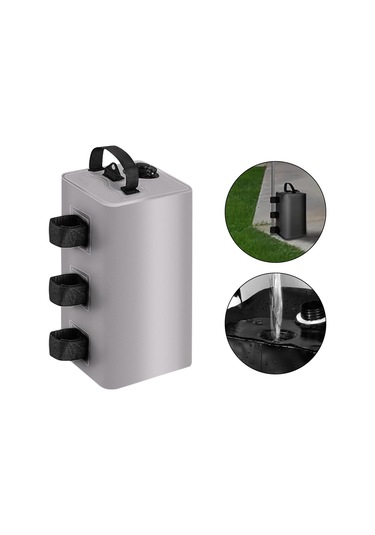 Dolıty Gölgelik Su Ağırlık Çantası Katlanır Bacak Gri-10-l 10 L Çok Renkli