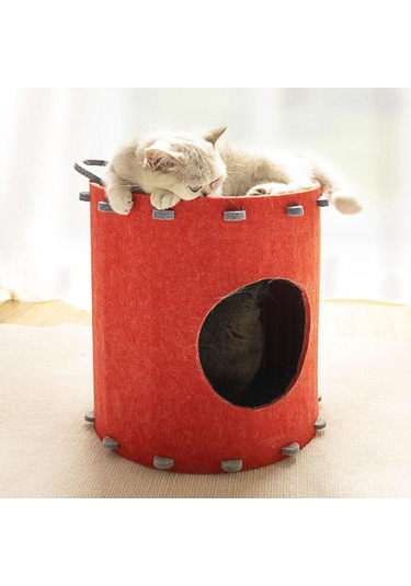 Suntek Kedi Yatağı Mağara Yatak Aşınmaya Dayanıklı Hideout