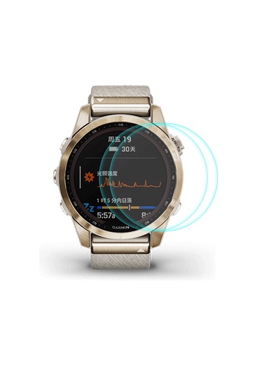 Garmin Fenix 7s İçin 2 Adet Enkay 0.2mm 9h Temperli Cam Ekran Koruyucu Film İzle