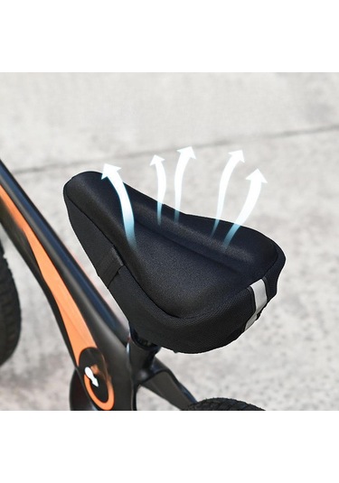 Suntek Çocuk Bisiklet Koltuk Kılıfı Havalandırmalı Siyah Siyah