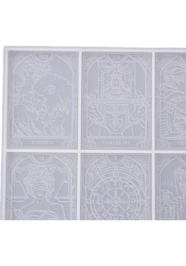 Suntek Tarot Kartları Reçine Kalıpları 22 Farklı Büyük