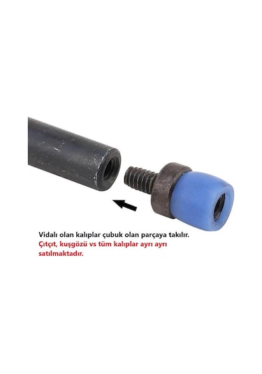 Elde Vurma Kalıp Aleti - Perçin, Çıtçıt, Kuşgözü Kalıp Aparatı