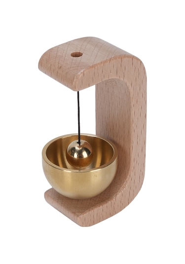 Yaozixa Ahşap Ve Bakır Kapı Zili, Giriş Alarmı, Sevimli Ses, Kolay Kurulum, Ev Dekorasyonu, Alici Atmosfer Oluşturur