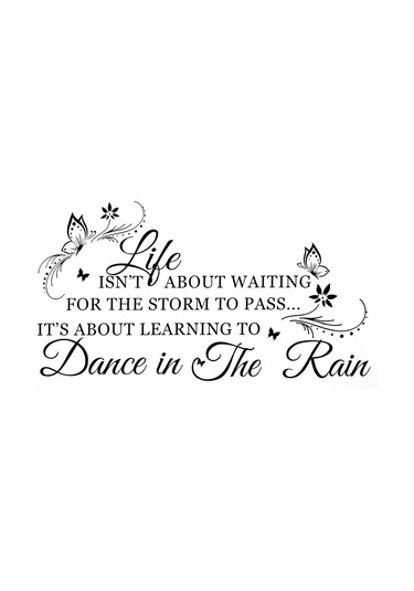 Benzersiz Duvar Sticker'ı Kelebekli İngilizce Harfler Çıkarılabilir Duvar Kağıdı Ev Yatak Odası Dekoru Diğer